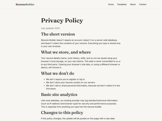 privacy-policy screenshot