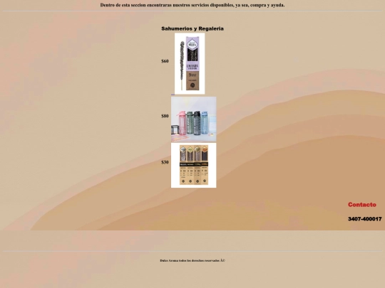 pagina dream/servicio screenshot