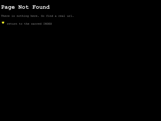 not_found screenshot