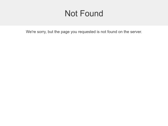 not_found screenshot
