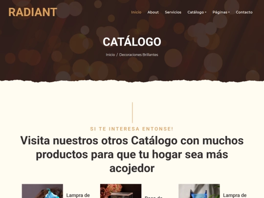 LAMPARAS-ONLINE/decoraciones screenshot