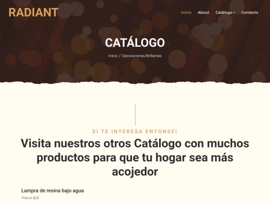 Tienda_Online/decoraciones screenshot