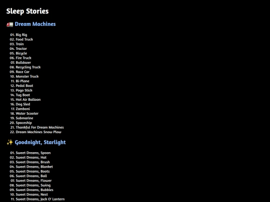 sleep_stories screenshot