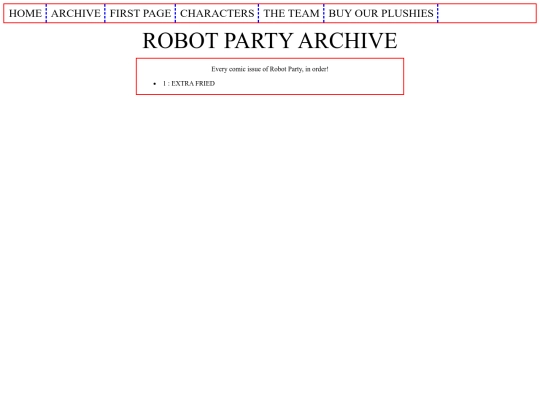archive screenshot