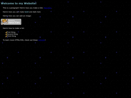 writing screenshot