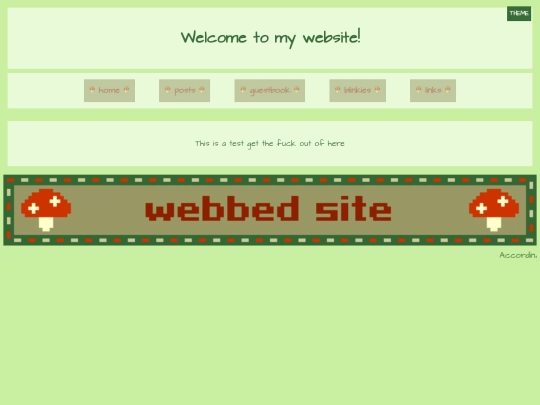 test screenshot