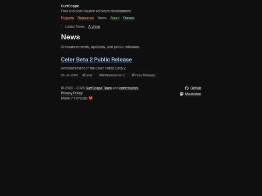 news screenshot