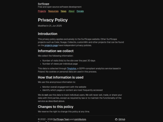 privacy screenshot