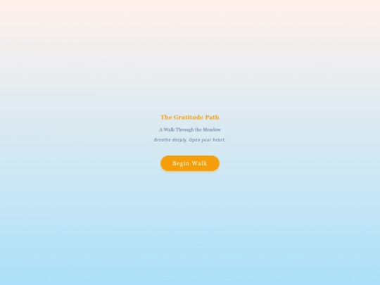 gratitude screenshot