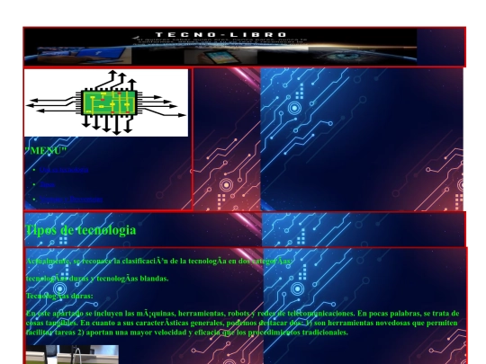 pagina estatica/tecnolo screenshot