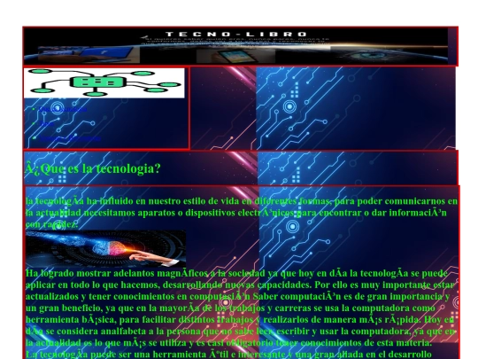 pagina estatica/tecnologia screenshot