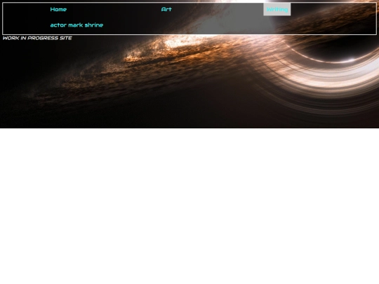 writing screenshot