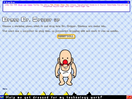 crygordressup screenshot