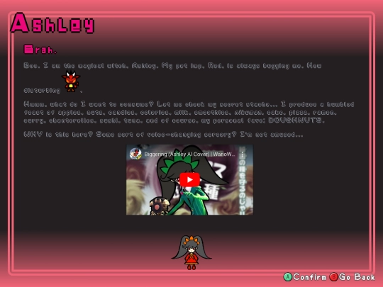 party/bios/ashley screenshot