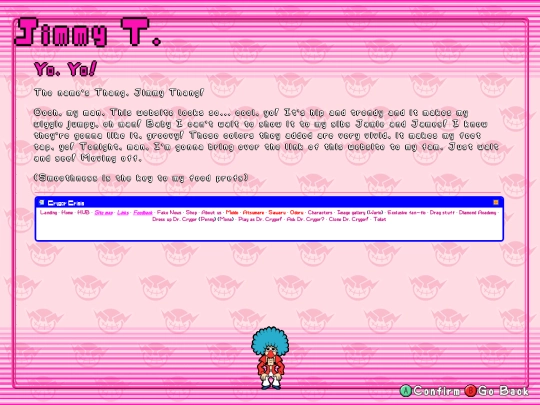 party/bios/jimmy screenshot