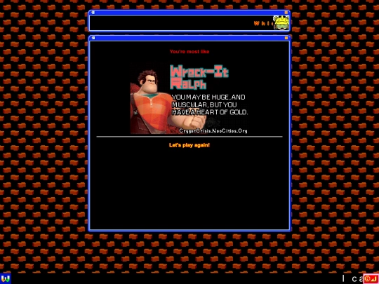 retro/wirquiz/ralph screenshot
