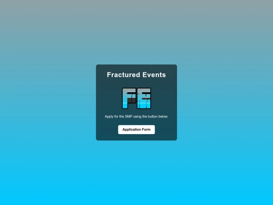 fractured web screenshot