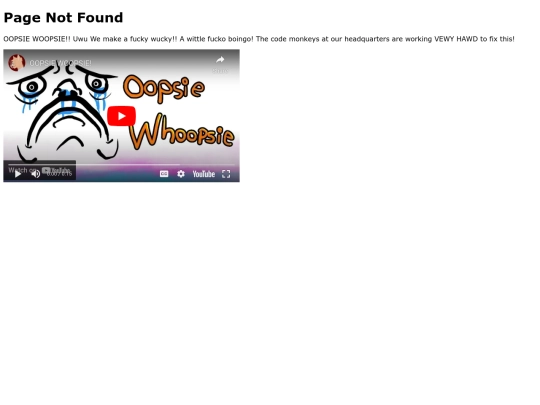 not_found screenshot