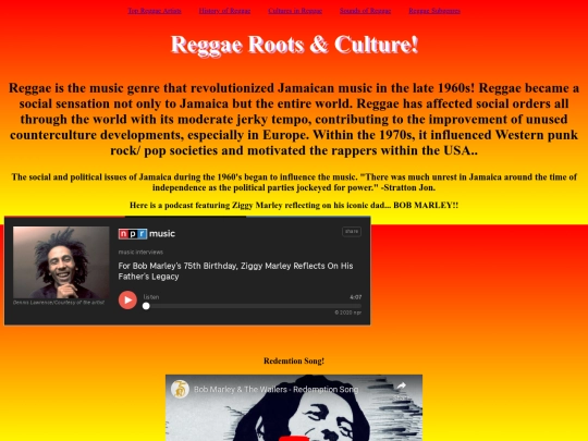 Reggae3/Reggae5 screenshot