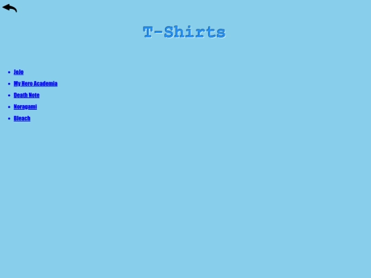 t-shirt anime screenshot