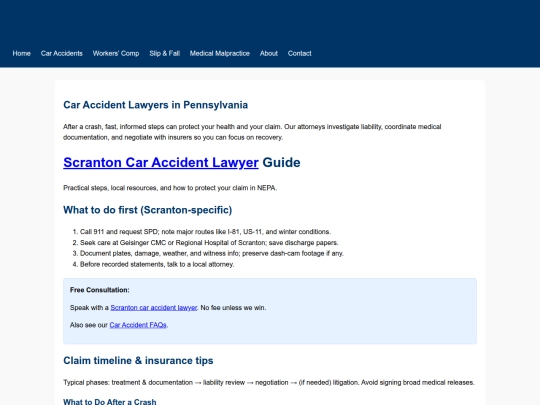 car-accidents screenshot