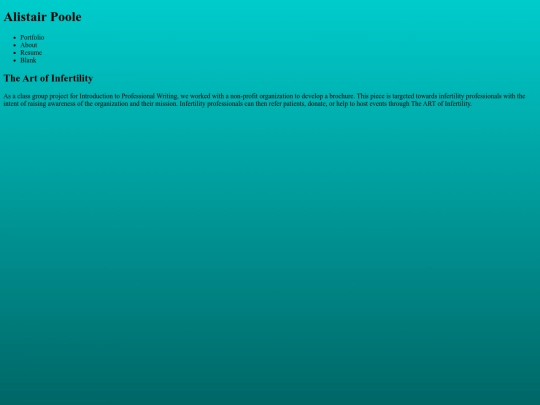 portfolio screenshot