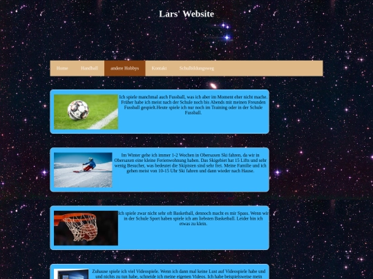 hobby screenshot