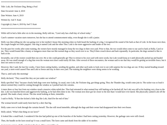 journal/loki_deer/loki_deer_01 screenshot