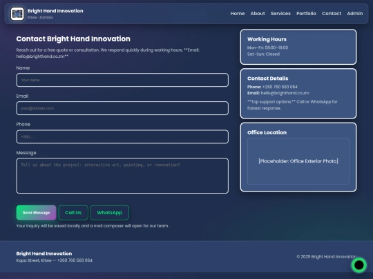 contact screenshot