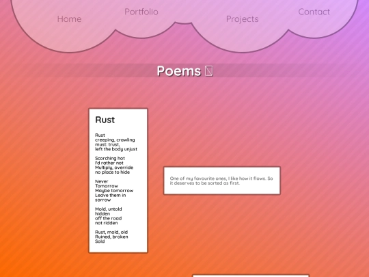 projects/poems screenshot