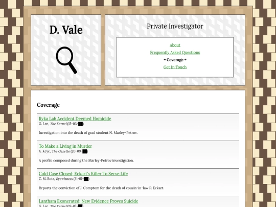 misc/exhibita/dvale/coverage screenshot