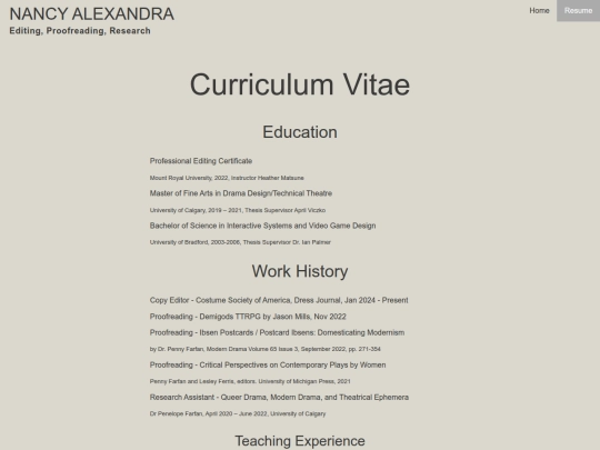 cv screenshot