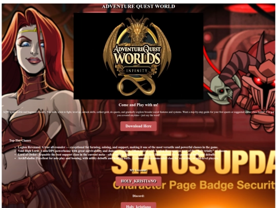 web screenshot