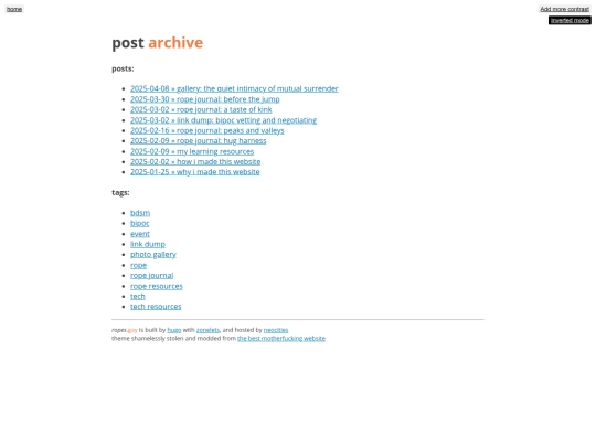 archive screenshot