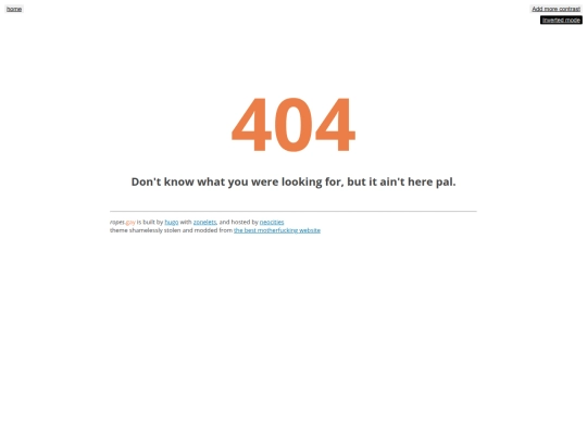 not_found screenshot