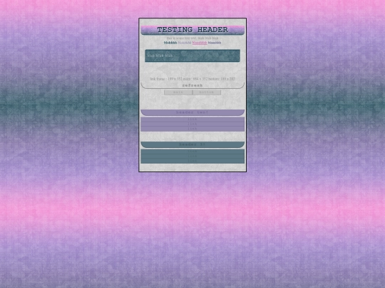 testingcss screenshot
