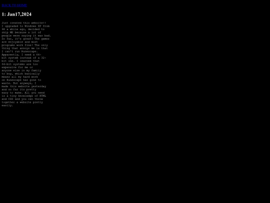 blog screenshot