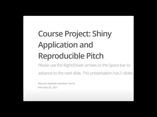 Presentation screenshot