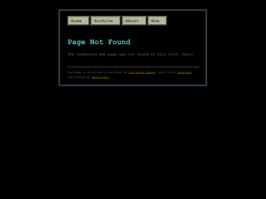 not_found screenshot