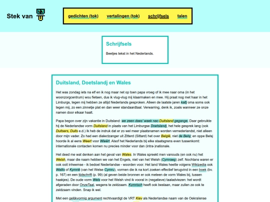 writings/schrijfsels screenshot