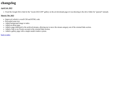 updates screenshot