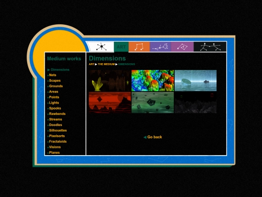 art/medium/dimensions screenshot
