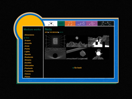 art/medium/nets screenshot
