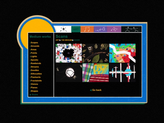 art/medium/scans screenshot