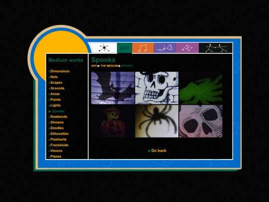art/medium/spooks screenshot