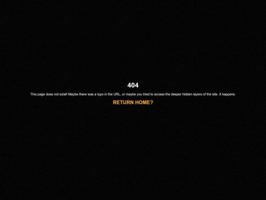 not_found screenshot
