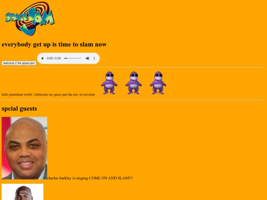 spacejam screenshot