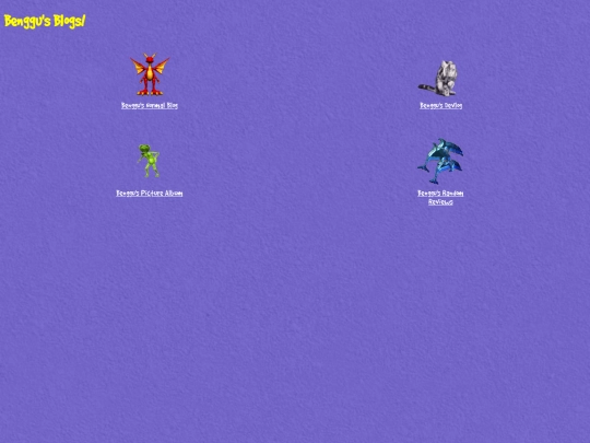 bloghome screenshot