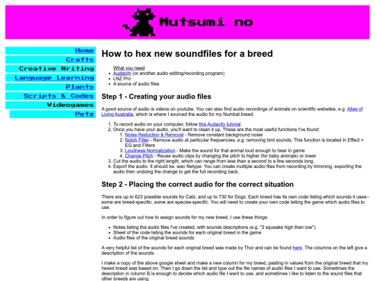 petz/hexsoundfilestut screenshot