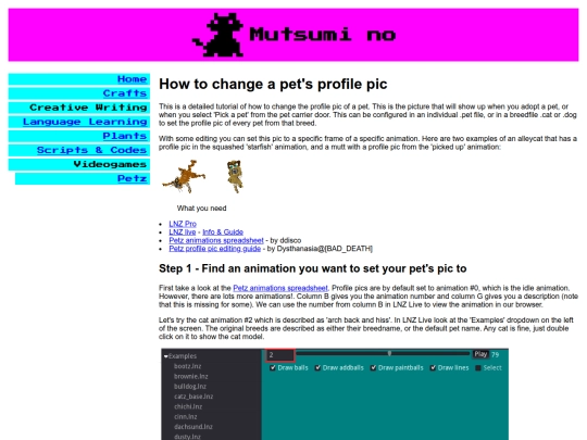 petz/petprofilepictut screenshot